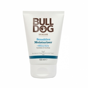 Drėkinamasis kremas vyrams jautriai odai Bulldog Sensitive Moisturiser 100 ml 