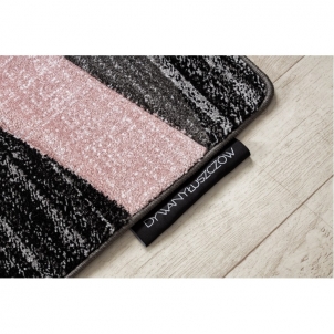 Dryžuotas kilimas su rožiniais akcentais ALTER Bax | 280x370 cm 