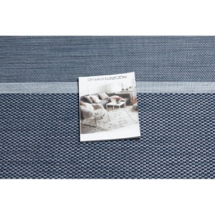 Dryžuotas mėlynas sizalio kilimas COLOR | 120x170 cm 