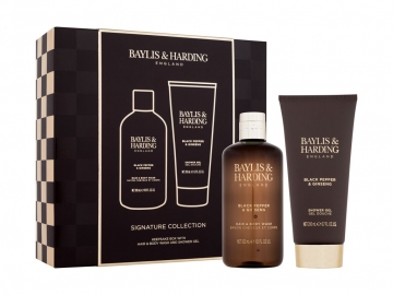 Dušo želė Baylis & Harding For Him Black Pepper & Ginseng Collection 300ml Dušo želė