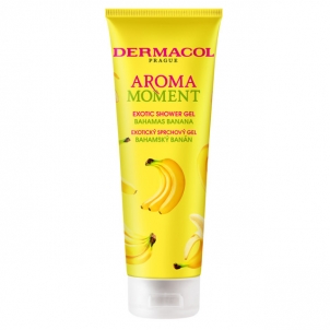 Dušo želė Dermacol Exotic shower gel Bahamas Banana Aroma Moment (Exotic Shower Gel) 250 ml Dušo želė