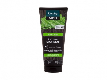 Dušas želeja Kneipp Men Ready to Go 2 in 1 Body Wash 200ml Lemongrass & Guarana Dušas želeja