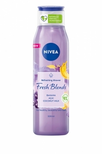 Dušo žėlė Nivea Fresh Banana & Acai (Refreshing Shower Gel) 300 ml 