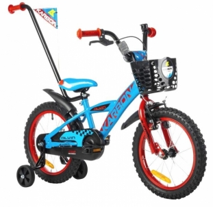 Dviratis Karbon Alvin 18 blue-red Bikes for kids