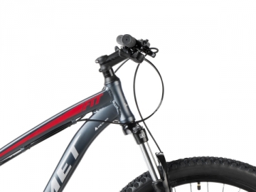 Dviratis Romet Rambler FIT 27.5 2023 black-red-18 / L