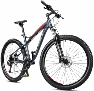 Dviratis Romet Rambler FIT 27.5 2023 black-red-18 / L