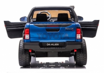 Dvivietis elektromobilis Toyota Hilux lakuotas mėlynas