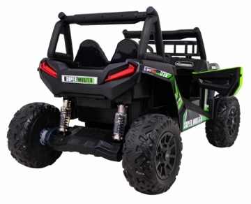 Dvivietis elektromobilis Buggy UTV, žalias