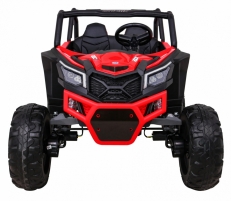 Dvivietis elektromobilis Buggy UTV-MX, raudonas