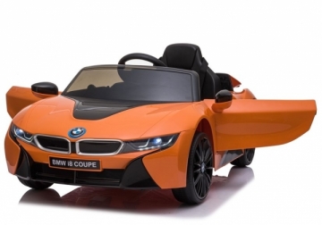 Elektromobilis "BMW I8", oranžinis