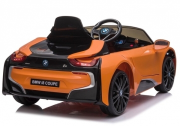 Elektromobilis "BMW I8", oranžinis