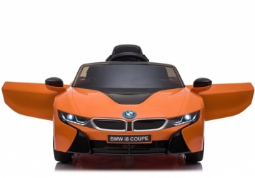 Elektromobilis "BMW I8", oranžinis