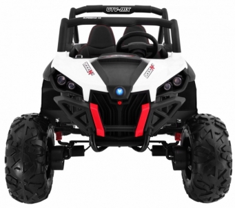 Elektromobilis Buggy Super Star 4 x 4, baltas