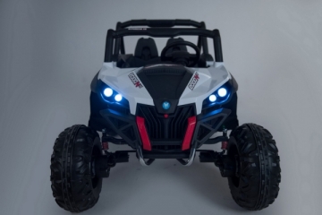 Elektromobilis Buggy Super Star 4 x 4, baltas