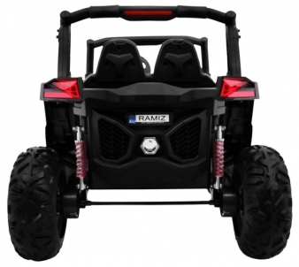 Elektromobilis Buggy SuperStar 4x4 MP4, juodas