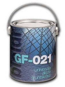 Universalus alkidinis gruntas metaliniams paviršiams Biolars GF-021 raudonai-rudas 0,8 ltr. 