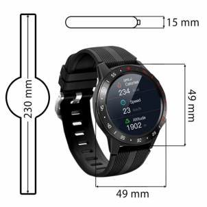 Išmanusis laikrodis Manta M5 Smartwatch with BP and GPS