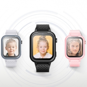 Išmanusis watch vaikams su lietuvišku meniu Garett Kids Essa 4G Black