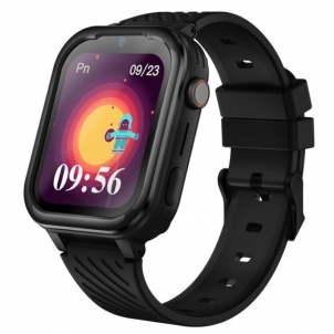 Išmanusis watch vaikams su lietuvišku meniu Garett Kids Essa 4G Black