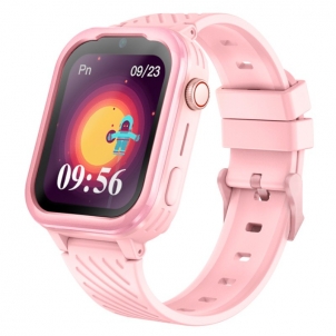 Išmanusis watch vaikams su lietuvišku meniu Garett Kids Essa 4G Pink