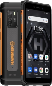 Išmanusis telefonas MyPhone Hammer Iron 4 Dual orange Extreme Pack