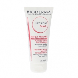 Mask Bioderma Sensibio Mask Cosmetic 75ml Masks and serum for the face