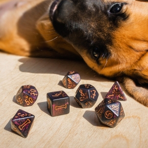 Kauliukų rinkinys DOGS Dice Set: Luna