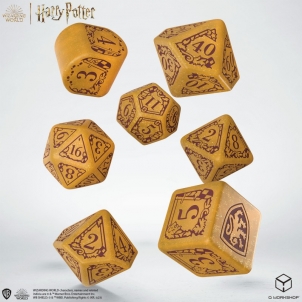 Kauliukų rinkinys Harry Potter. Gryffindor Modern Dice (auksinės sp.)