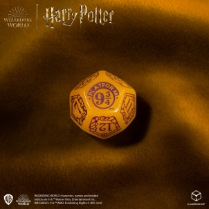 Kauliukų rinkinys Harry Potter. Gryffindor Modern Dice (auksinės sp.)