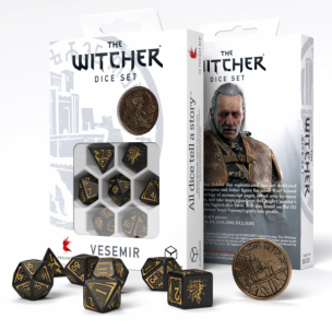 Kauliukų rinkinys The Witcher Vesemir - The Sword Master Q-workshop 