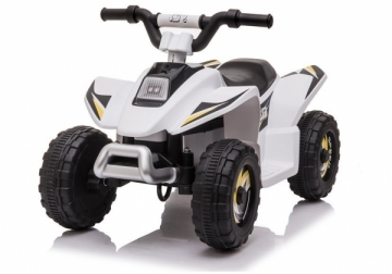 Keturratis "Quad Speed", baltas