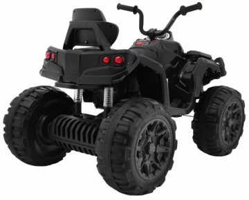 Keturratis Quad ATV, juodas