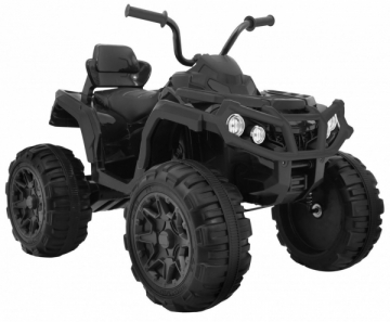 Keturratis Quad ATV, juodas