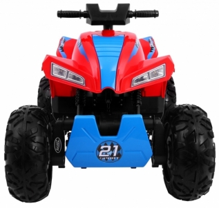 Keturratis Quad Sport Run 4x4, raudonas