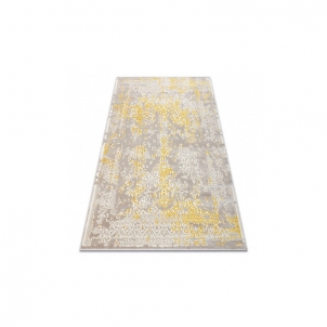 Kilimas su geltonais ornamentais CORE | 180x270 cm