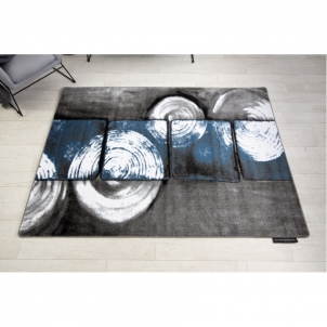 Kilimas su mėlynais akcentais INTERO PHONO 3D | 160x220 cm