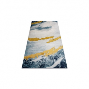 Kilimas su mėlynais ir aukso akcentais EMERALD Glamour | 180x270 cm 