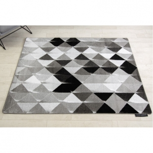 Kilimas su pilkais akcentais INTERO PLATIN 3D | 120x170 cm