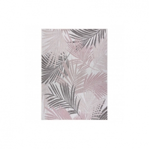 Kilimas su rožiniais akcentais SISAL SION Palmės | 200x290 cm