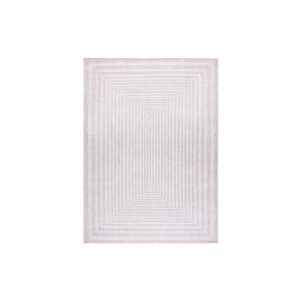 Kilimas su rožiniais raštais SION Labirintas | 120x170 cm