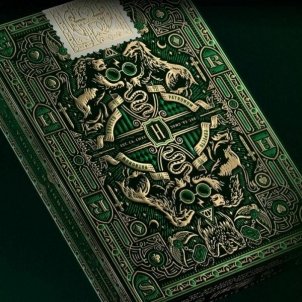 Kortos Harry Potter Slytherin Žalios Theory11 žaidimo