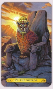 Kortos Tarot of the owls Llewellyn