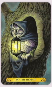 Kortos Tarot of the owls Llewellyn