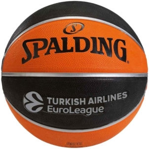 Krepšinio kamuolys Spalding TF-150 Varsity Eurolague , 5 Krepšinio kamuoliai