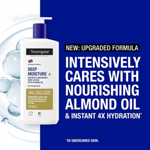 Body lotion Neutrogena Deep moisturizing body lotion with oil 400 ml