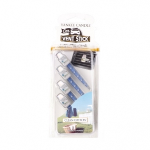 Kvapas namams Yankee Candle Clean Cotton Scent Pegs 4 Pcs 