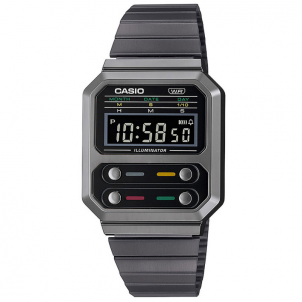 Laikrodis CASIO A100WEGG-1AEF Unisex pulksteņi
