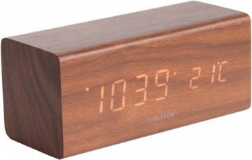 Laikrodis Karlsson Design LED alarm clock - clock KA5652DW