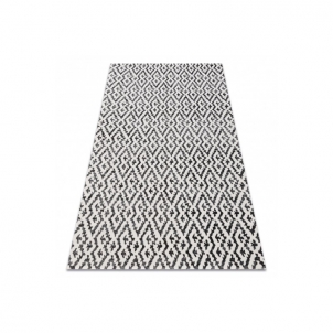 Lauko kilimas su juodais akcentais MUNDO Geometry | 80x150 cm