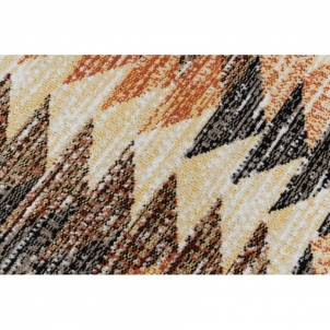 Lauko kilimas su oranžiniais akcentais MUNDO | 200x290 cm